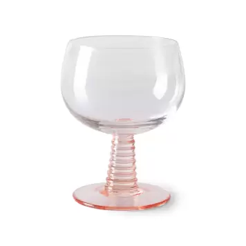 HK living - Vinglas Swirl Low, Nude HK living - Vinglas Swirl Low, Nude