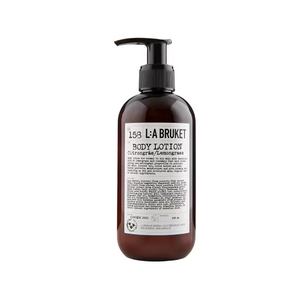 L:A Bruket - Bodylotion #158, Lemongrass 250 ml.