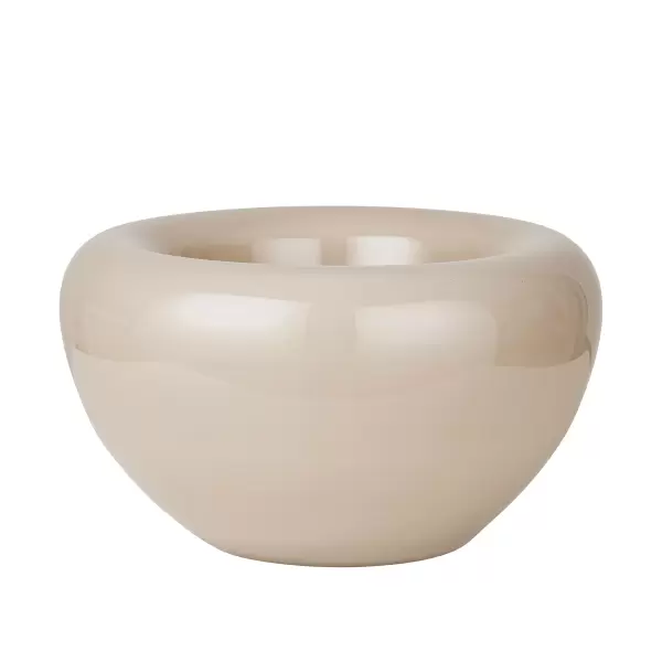 Kristina Dam - Glasskål Opal Beige, Ø:36*20