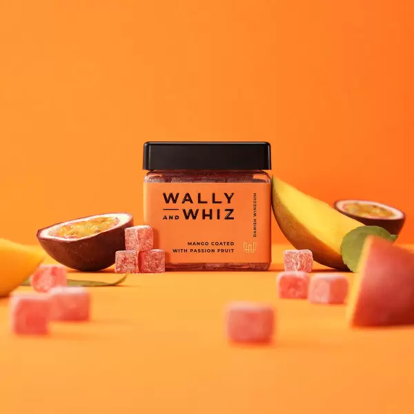 Wally and Whiz - Mango med passionsfrugt, 140g.