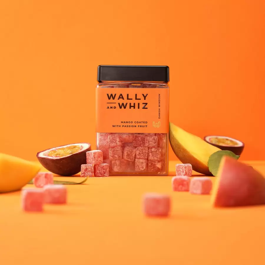 Wally and Whiz - Mango med passionsfrugt, 240g.