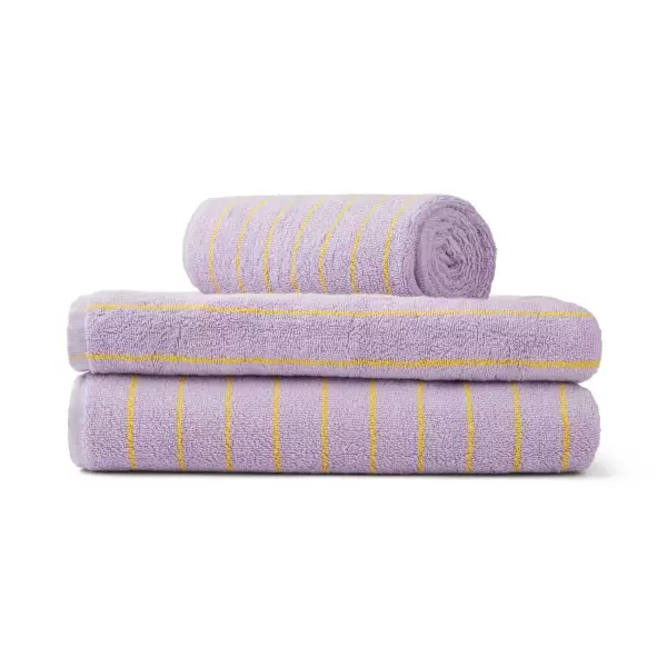 Bongusta - Stribede håndklæde, Naram, 50*80 - Vælg farve