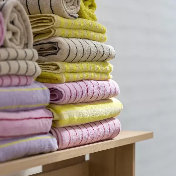 Bongusta - Håndklæder stribede, Naram, 50*80 - vælg farve