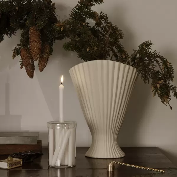 ferm LIVING - Vase Fountain, Off-White
