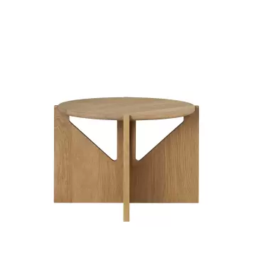 Kristina Dam - Table sofabord Olieret Eg, Ø:52*36 Kristina Dam - Table sofabord Olieret Eg, Ø:52*36
