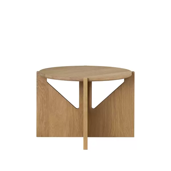 Kristina Dam - Table sofabord Olieret Eg, Ø:52*36