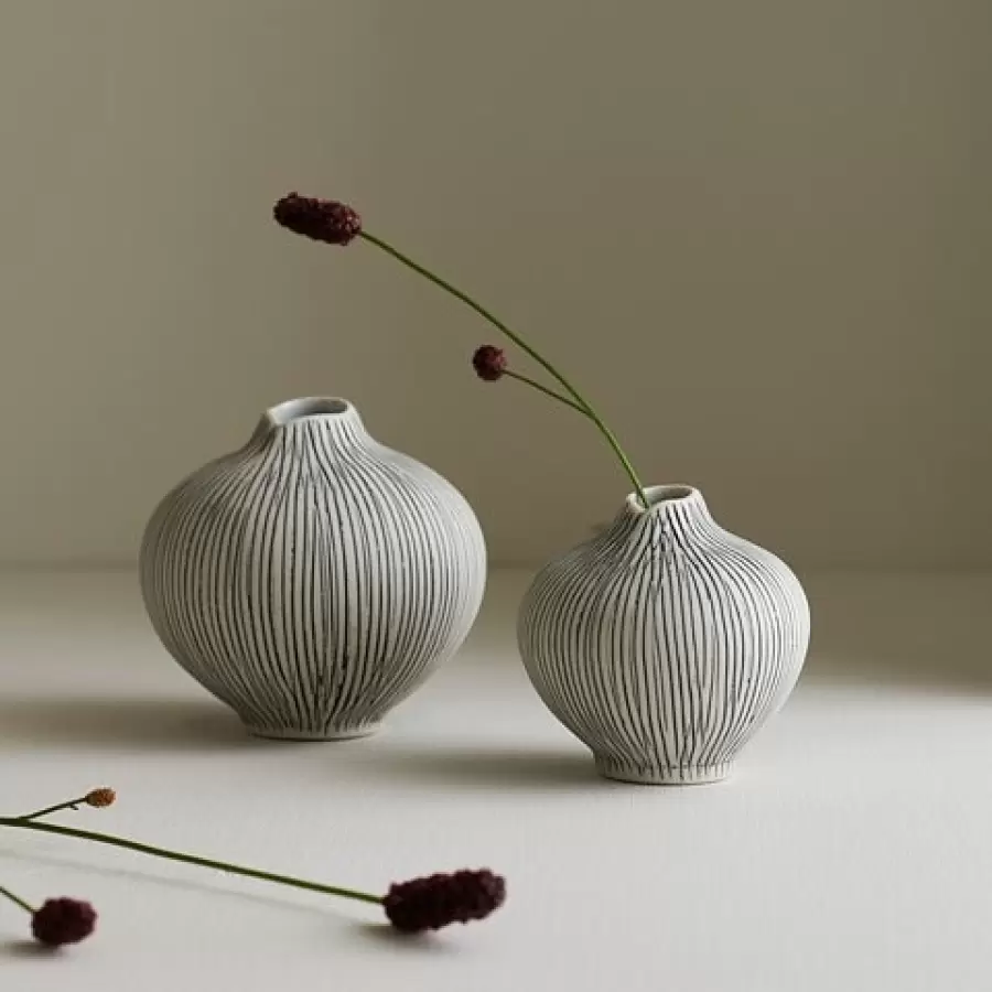 Lindform - Vase Line Medium, Grey