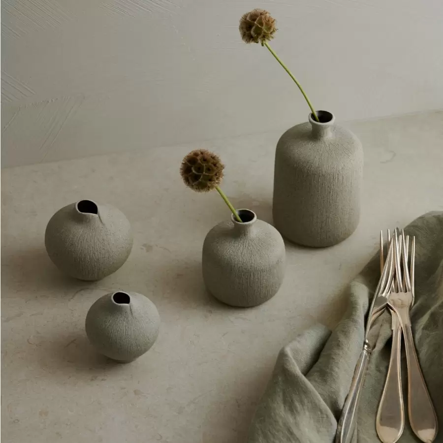 Lindform - Vase New Bottle Medium, SandGrey