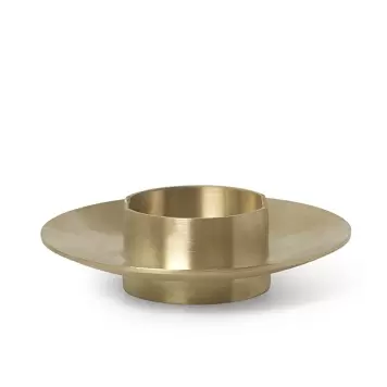 Ferm Living - Lysestage Block, Messing Ferm Living - Lysestage Block, Messing