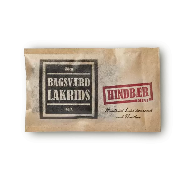 Bagsværd Lakrids - Lakrids Hindbær, Mini