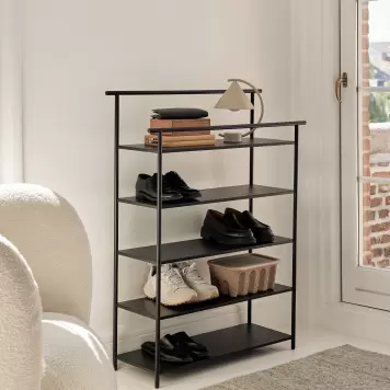 Ferm Living - Dora reol, Sort - Hent selv Ferm Living - Dora reol, Sort - Hent selv