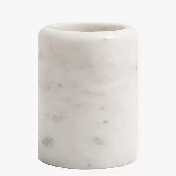 Nordal - Tandkrus Marble, Hvid Ø:8*10