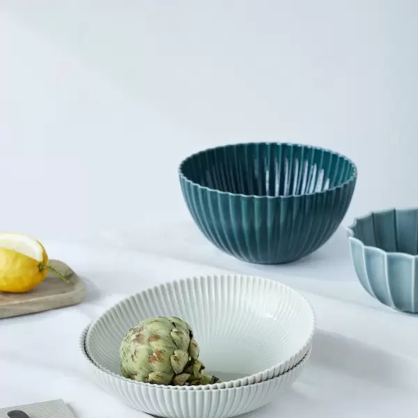 dottir NORDIC DESIGN - Salatskål Samsurium, Dark Sea