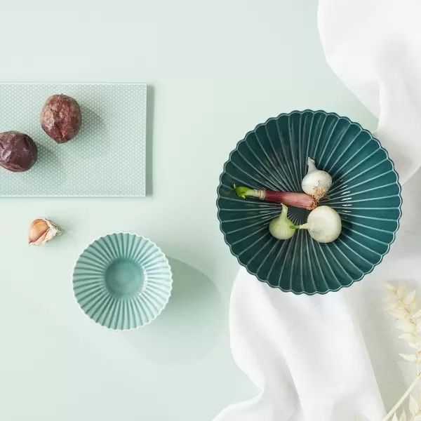 dottir NORDIC DESIGN - Salatskål Samsurium, Dark Sea