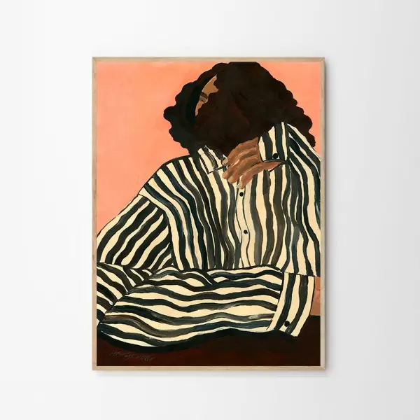 The Poster Club - Hanna Peterson, Serene Stripes 50*70