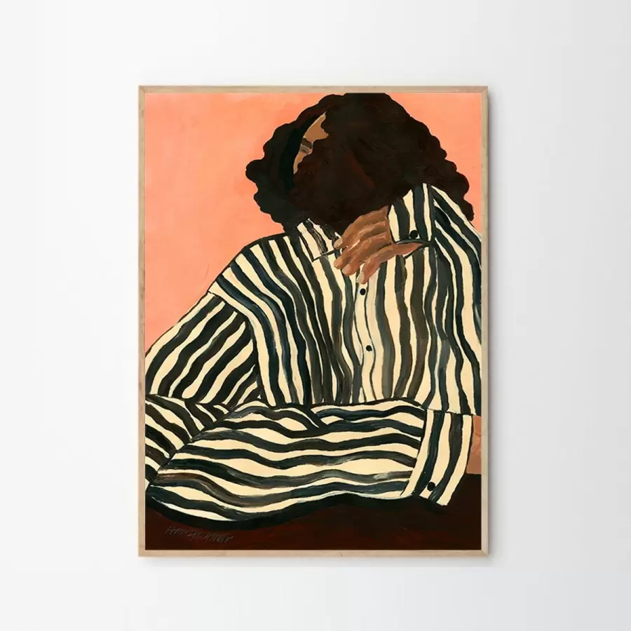 The Poster Club - Hanna Peterson, Serene Stripes 50*70