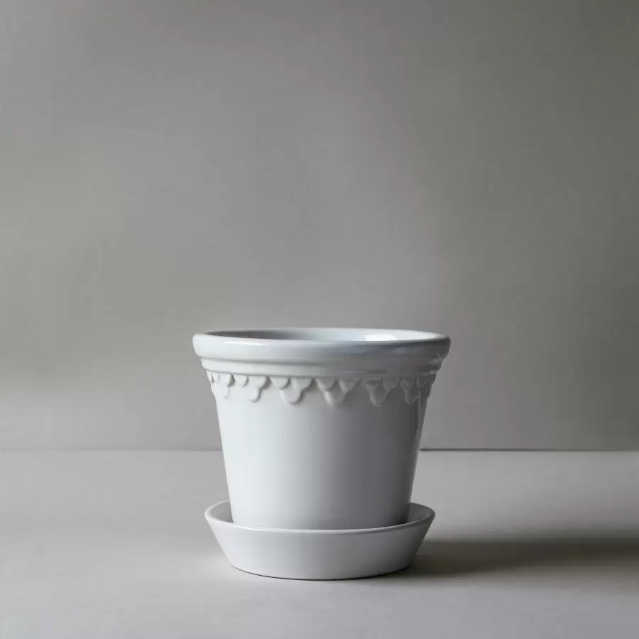 Bergs Potter - Ø:14 Københavnerpotten, Mineral White