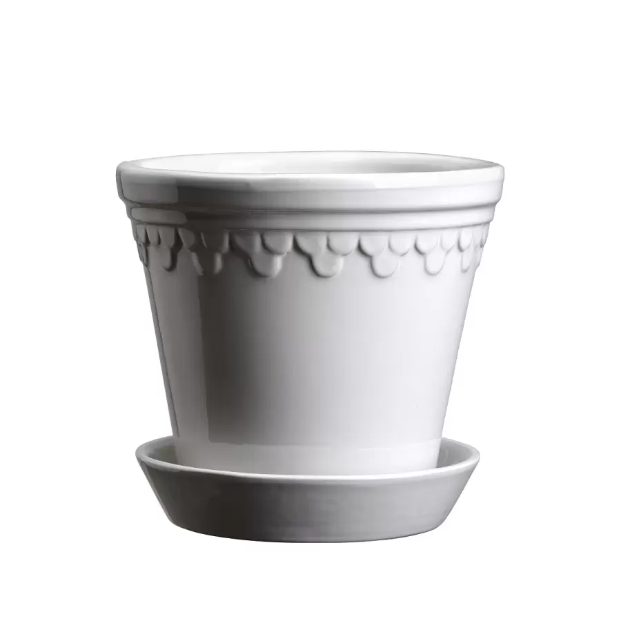 Bergs Potter - Ø:14 Københavnerpotten, Mineral White