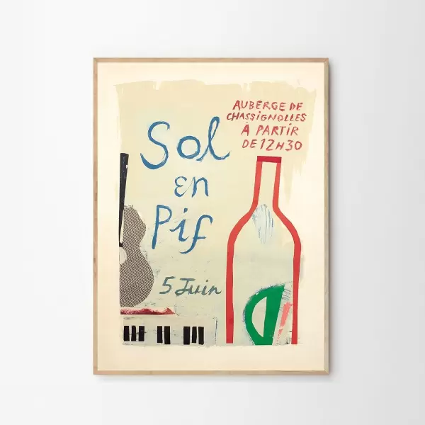 The Poster Club - Max Ososki, Sol en Pif 30*40