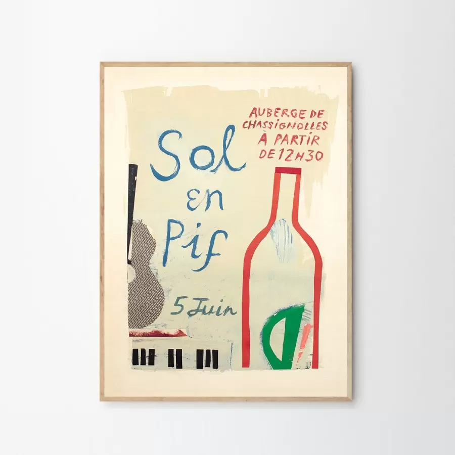 The Poster Club - Max Ososki, Sol en Pif 30*40