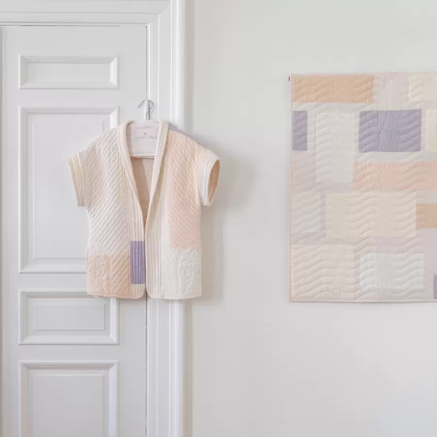 Jou Quilts - Vest Patchwork, Sorbet