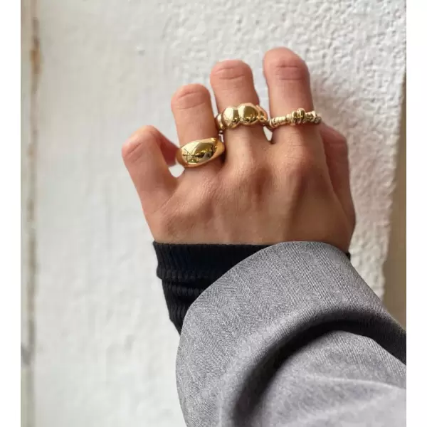Studio Loma - Ring Camille, Guld
