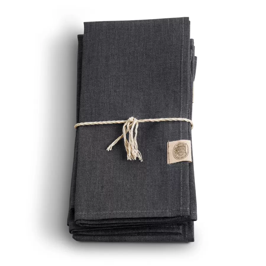 Lovely Linen - 4 stk.Hørservietter i sampak, Classic - vælg farve