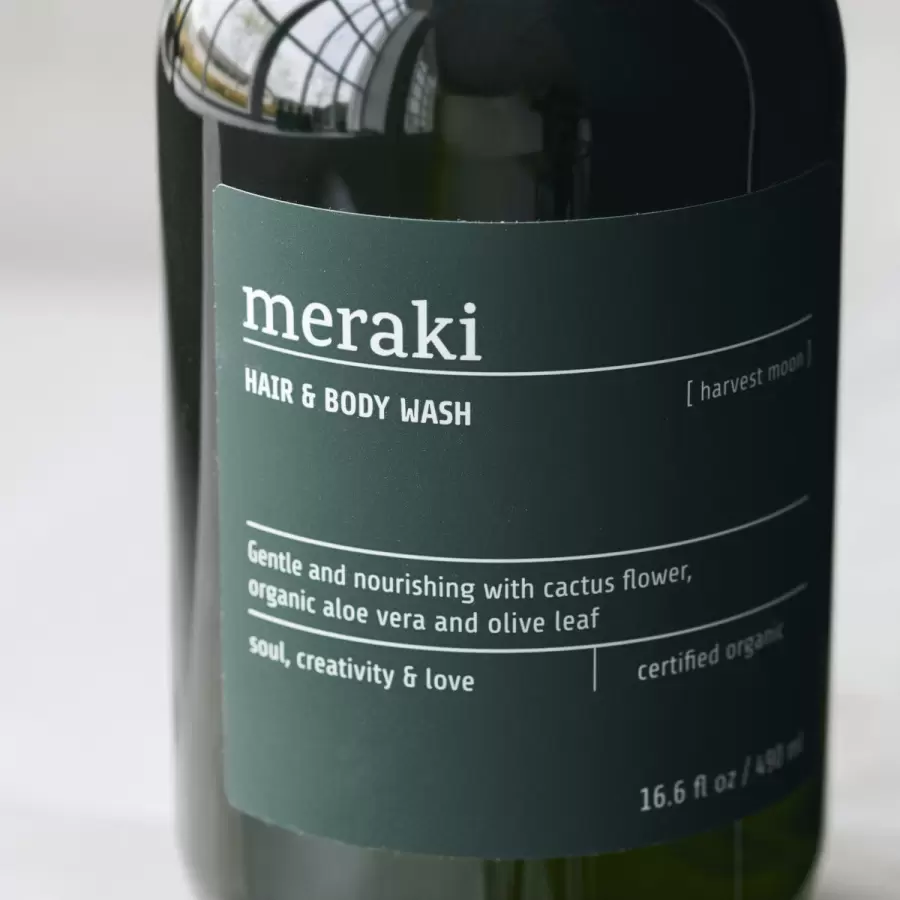 meraki - Hair & body wash, Men, 490 ml