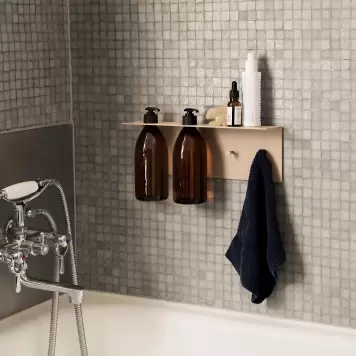 Ferm Living - Dora Badeværelseshylde, Cashmere