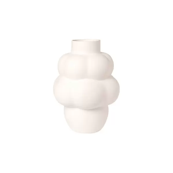 Louise Roe - Ceramic Balloon Vase #04 Petit, Raw White