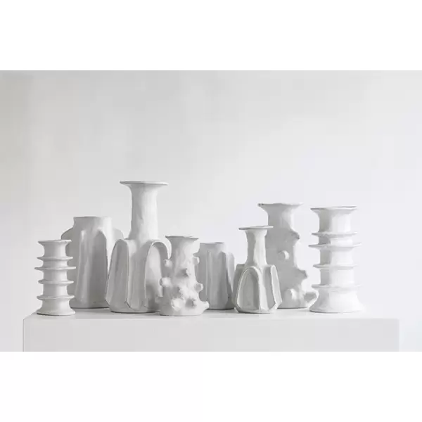 Serax - Vase White Billy 01, Ø:23*:27