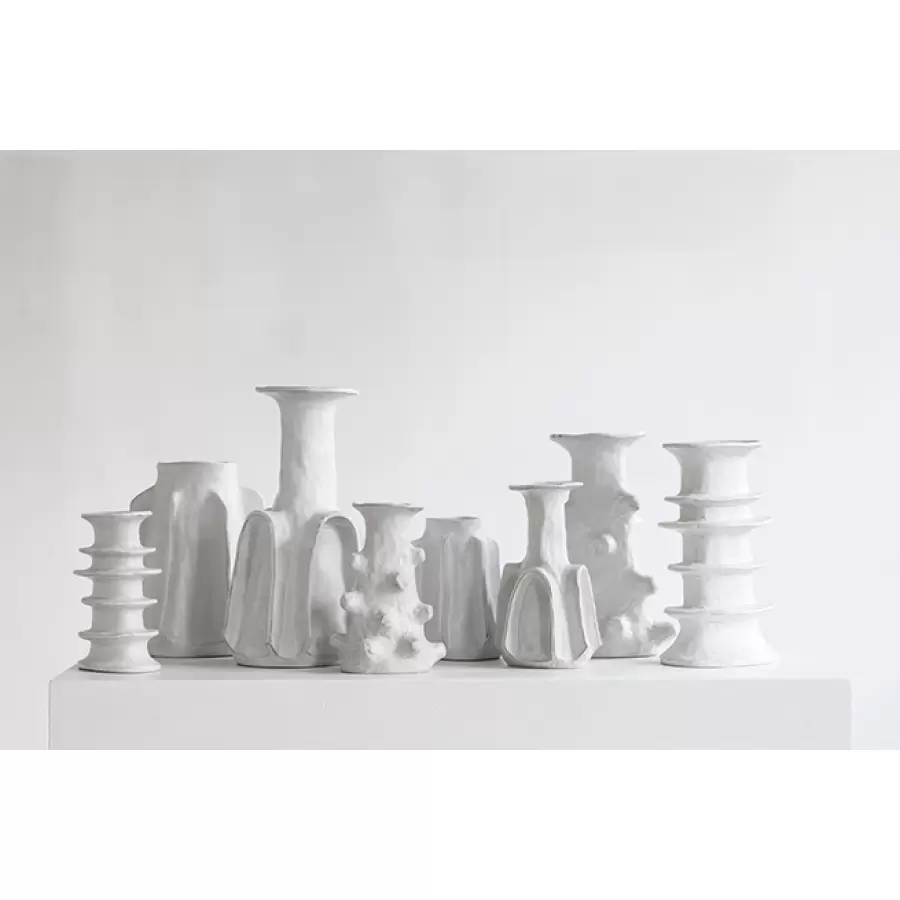 Serax - Vase White Billy 01, Ø:23*:27