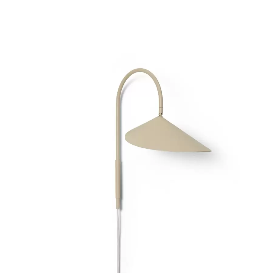 ferm LIVING - Væglampe Arum Swivel, Cashmere