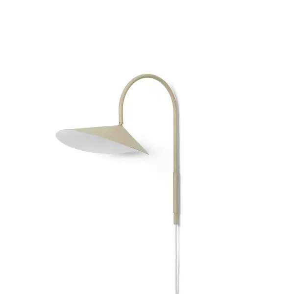 ferm LIVING - Væglampe Arum Swivel, Cashmere