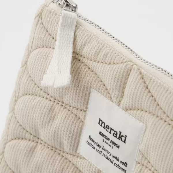 meraki - Toilettaske Mentha 20*30, Offwhite/Safari