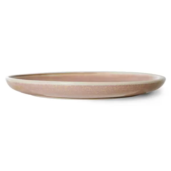 HK living - Chefs Ceramics Middagstallerken, Rustik Pink