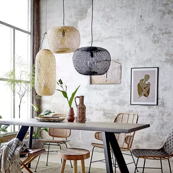 Bloomingville - Bambus lampe 