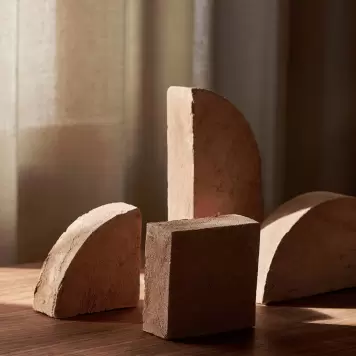 Ferm Living - Shape Sculpture Set, Rosatto Ferm Living - Shape Sculpture Set, Rosatto
