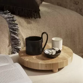 Ferm Living - Flow skål Ø:9, Sort Ferm Living - Flow skål Ø:9, Sort