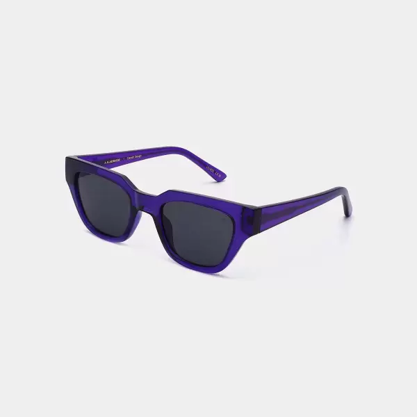 A.Kjærbede - Solbrille Kaws, Purple Transparent