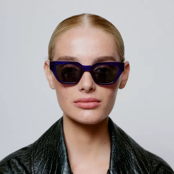 A.Kjærbede - Solbrille Kaws, Purple Transparent