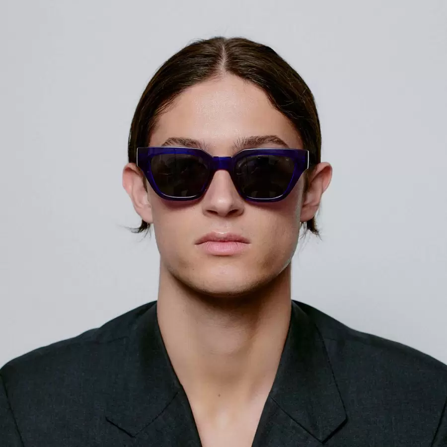 A.Kjærbede - Solbrille Kaws, Purple Transparent