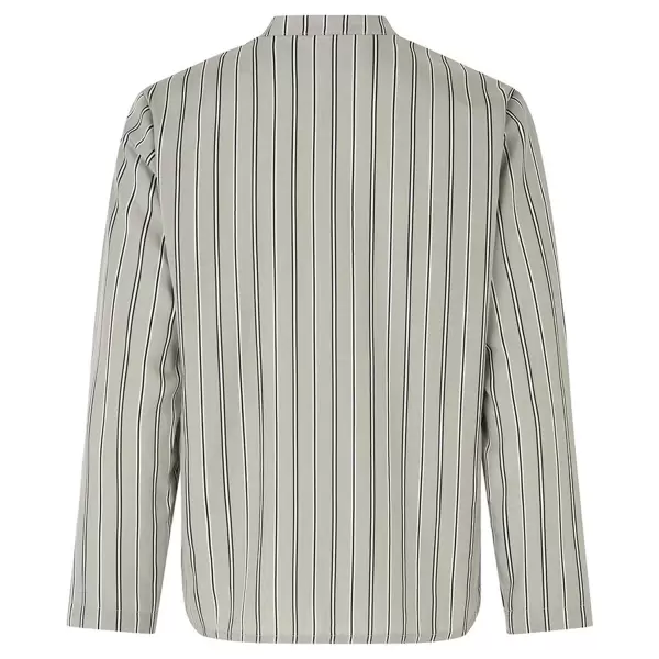 Lykkeland Atelier - Pyjamasskjorte Sleep, Dusty Mint Stripe