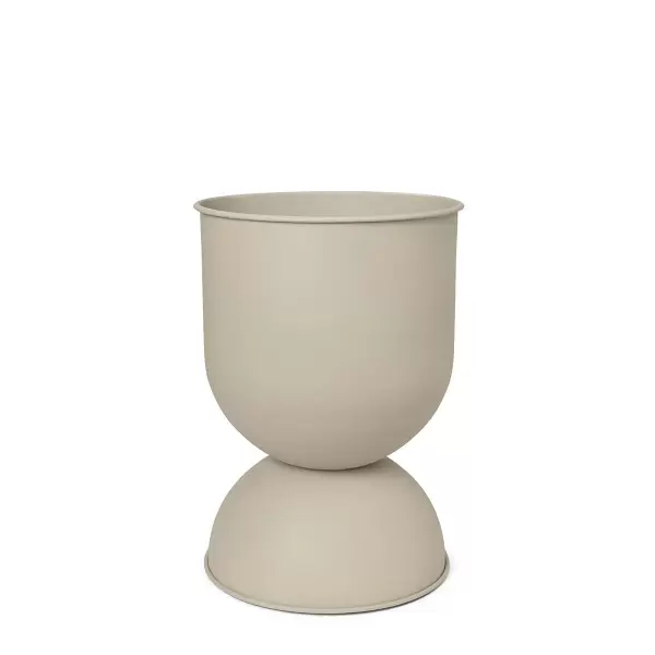 ferm LIVING - Hourglass Pot, Cashmere Ø:40*59