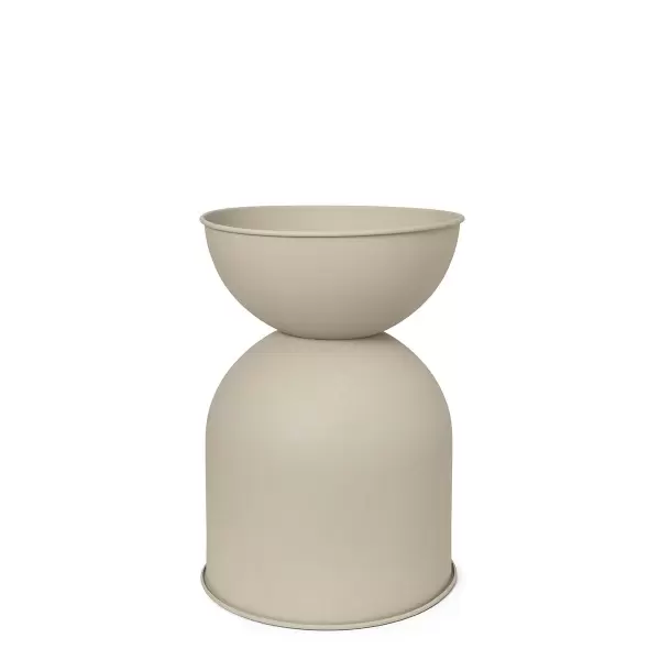 ferm LIVING - Ø: 40 x H: 59 cm. Hourglass Pot Cashmere, Medium ferm LIVING - Ø: 40 x H: 59 cm. Hourglass Pot Cashmere, Medium