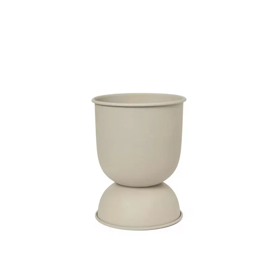 ferm LIVING - Hourglass Pot, Cashmere Ø:21*30
