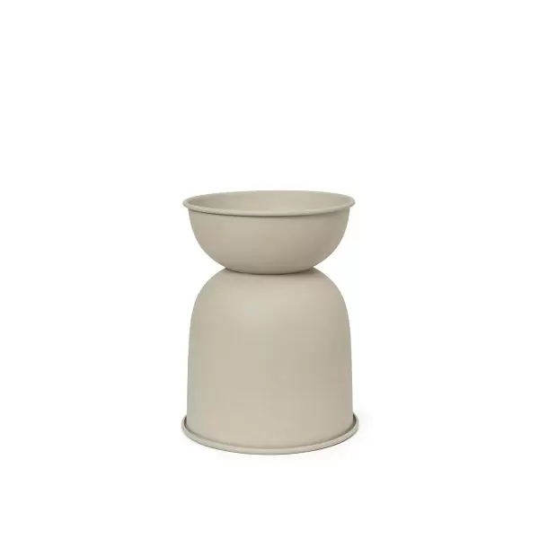 ferm LIVING - Hourglass Pot, Cashmere Ø:21*30 ferm LIVING - Hourglass Pot, Cashmere Ø:21*30