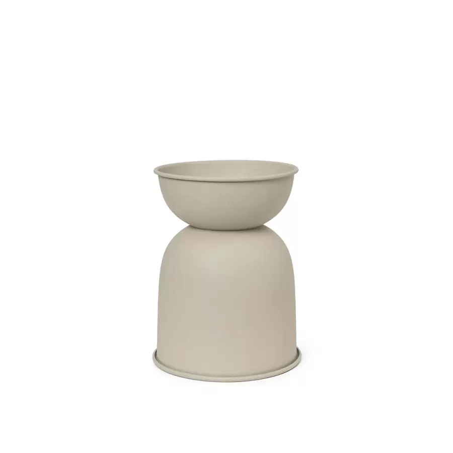ferm LIVING - Hourglass Pot Cashmere, XS