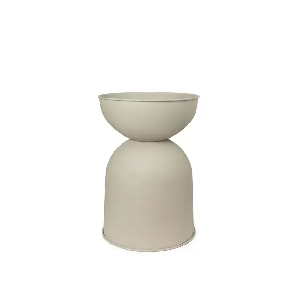 ferm LIVING - Hourglass Pot Cashmere, Small