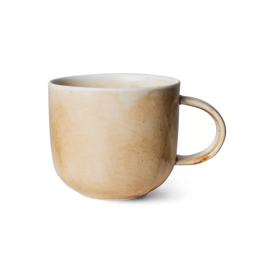 HK living - Krus Chef Ceramics, Rustic Creme/Brun